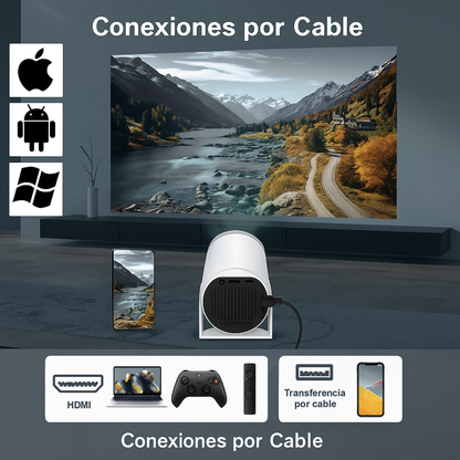 IlumAura™ Proyector Portátil